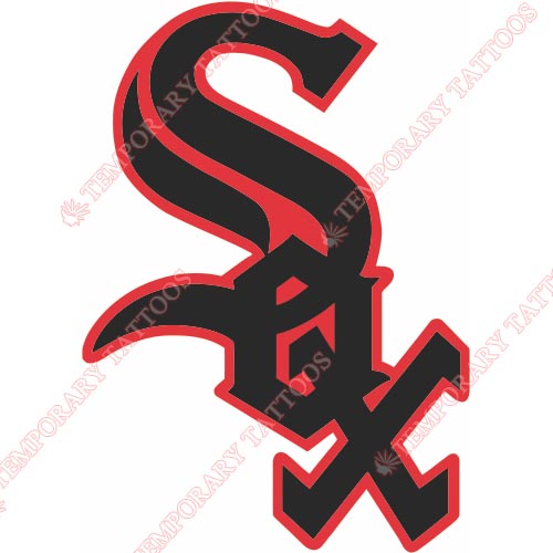 Chicago White Sox Customize Temporary Tattoos Stickers NO.1518